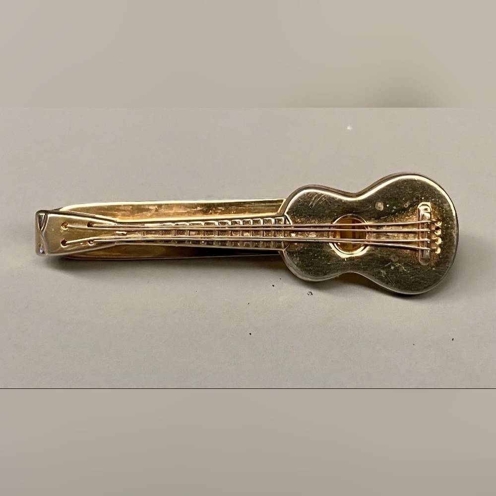 Vintage Swank Guitar Tie Bar Clip 1950s